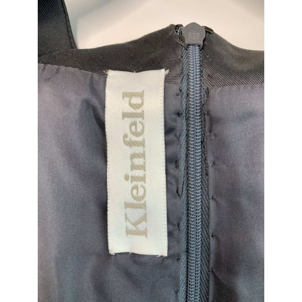 VTG Kleinfeld Formal 2 Piece Mother Bride Satin Maxi + Jacket Gray Size 2X 7326 - Picture 3 of 15